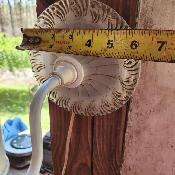 Rare Vintage Art Nouveau Hanging or table top plug in Sconce Light Fixture With - Picture 2 of 16